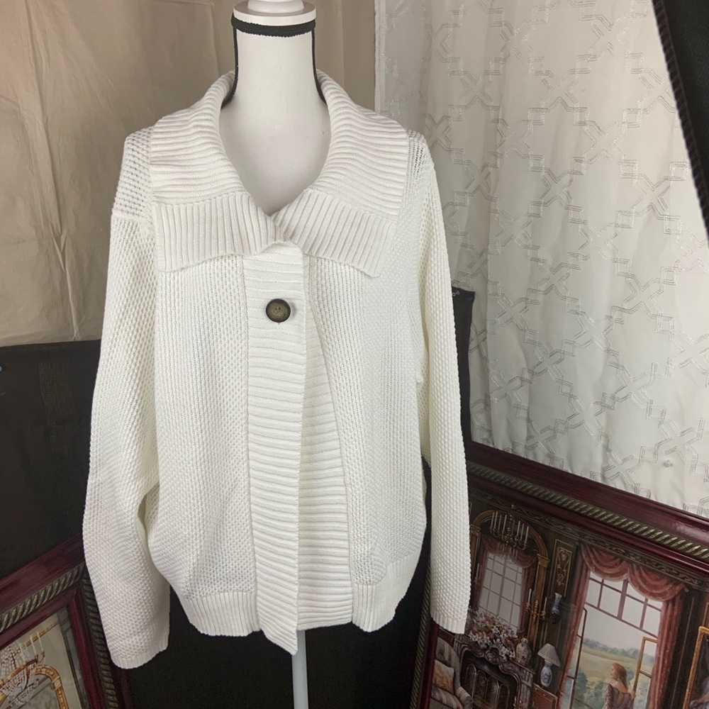LIZ CLAIBORNE woman sweater cardigan winter